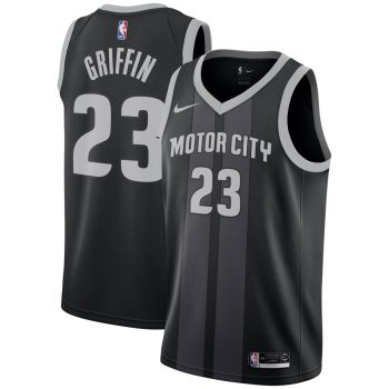 Blake Griffin Detroit Pistons Nike Youth 2018/19 Swingman Jersey – City Edition – Black