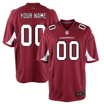 Arizona Cardinals Nike Custom Game Jersey - Cardinal