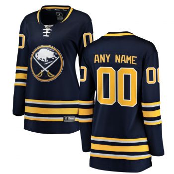 Buffalo Sabres Fanatics Branded Women's Home Breakaway Custom Jersey - Blue