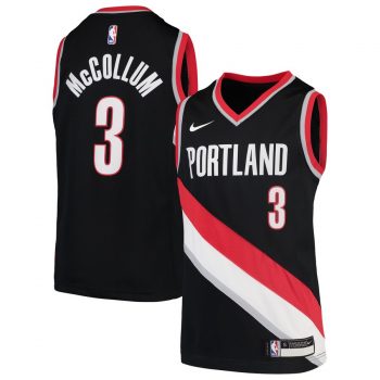 C.J. McCollum Portland Trail Blazers Nike Youth Swingman Jersey - Black