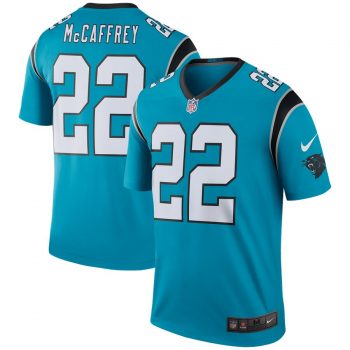 Christian McCaffrey Carolina Panthers Nike Color Rush Legend Jersey - Blue