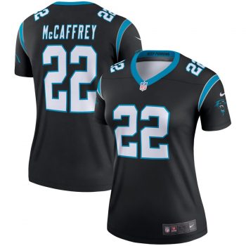 Christian McCaffrey Carolina Panthers Nike Women's Legend Jersey – Black