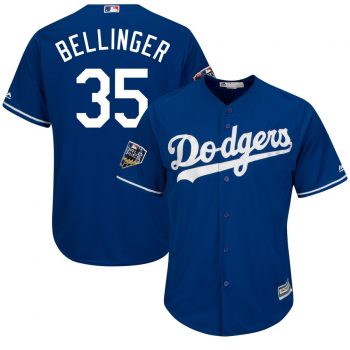 Cody Bellinger Los Angeles Dodgers Majestic 2018 World Series Cool Base Player Jersey – Royal