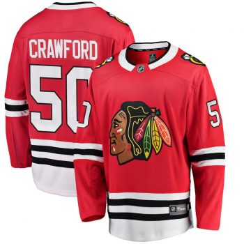 Corey Crawford Chicago Blackhawks Fanatics Branded Breakaway Player Jersey - Red