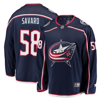 David Savard Columbus Blue Jackets Fanatics Branded Breakaway Jersey – Navy