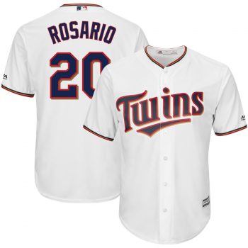 Eddie Rosario Minnesota Twins Majestic Alternate Cool Base Replica Player Jersey - White