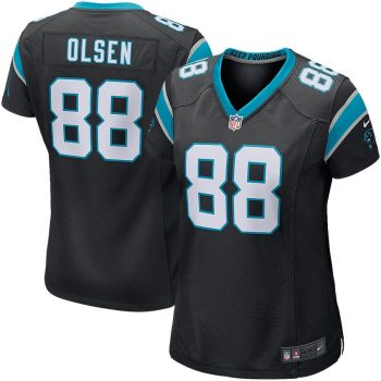 Greg Olsen Carolina Panthers Nike Women's Game Jersey - Black