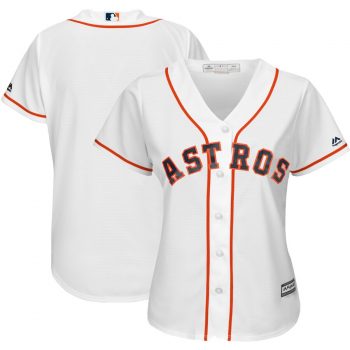 Houston Astros Majestic Women's Cool Base Jersey - White