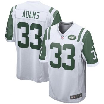 Jamal Adams New York Jets Nike Away Game Jersey - White