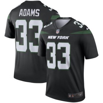 Jamal Adams New York Jets Nike Color Rush Legend Jersey – Stealth Black