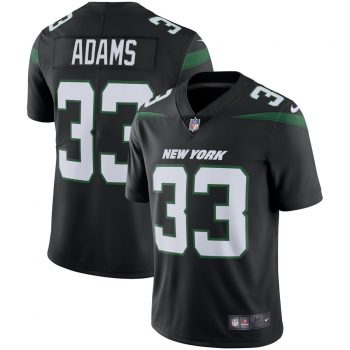 Jamal Adams New York Jets Nike Vapor Limited Jersey – Stealth Black