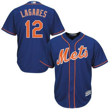 Juan Lagares New York Mets Majestic Cool Base Player Jersey - Royal