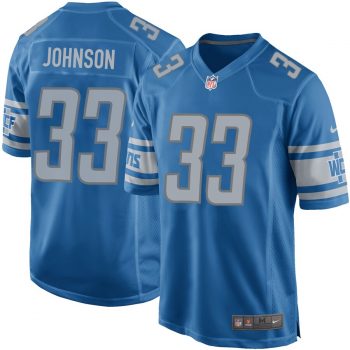 Kerryon Johnson Detroit Lions Nike Game Jersey – Blue