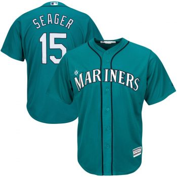 Kyle Seager Seattle Mariners Majestic Cool Base Player Jersey - Northwest Green