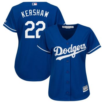 Los Angeles Dodgers Majestic Fashion Women's Cool Base Player Jersey - Royal