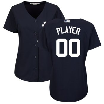 New York Yankees Majestic Women's Cool Base Alternate Jersey - Navy