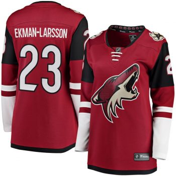 Oliver Ekman-Larsson Arizona Coyotes Fanatics Branded Women's Home Breakaway Player Jersey - Maroon