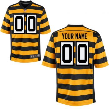 Pittsburgh Steelers Nike Youth Game Custom Jersey – Gold