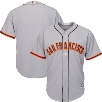 San Francisco Giants Majestic Official Cool Base Jersey - Gray