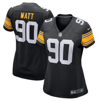 T.J. Watt Pittsburgh Steelers Nike Women's Alternate Game Jersey – Black