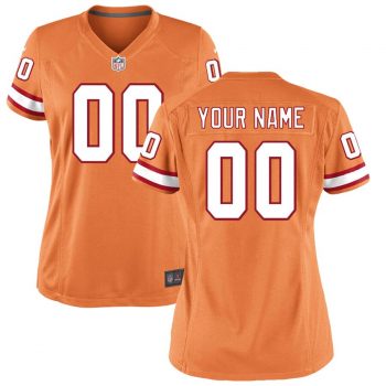 Tampa Bay Buccaneers Nike Women's Custom Game Jersey - Orange Glaze