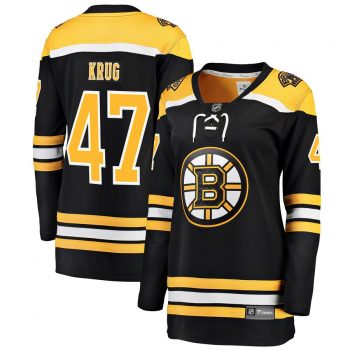 Torey Krug Boston Bruins Fanatics Branded Women's Breakaway Player Jersey - Black