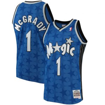 Tracy McGrady Orlando Magic Mitchell & Ness 2001-02 Hardwood Classics Swingman Jersey - Blue