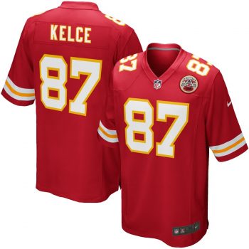 Travis Kelce Kansas City Chiefs Nike Team Game Jersey - Red