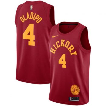 Victor Oladipo Indiana Pacers Nike Hardwood Classics Swingman Jersey – Red