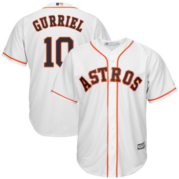 Yuli Gurriel   Houston Astros Majestic Cool Base Home Player Jersey - White