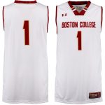 #1 Boston College Eagles Under Armour Male Performance Replica Basketball Jersey - Cardinal