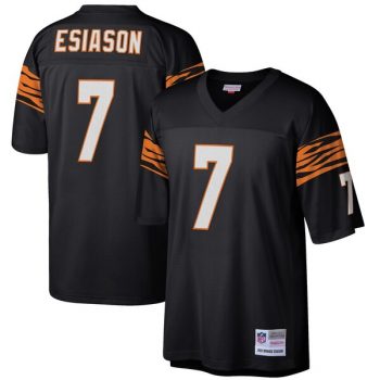 Boomer Esiason Cincinnati Bengals Mitchell & Ness 1989 Retired Player Vintage Replica Jersey - Black