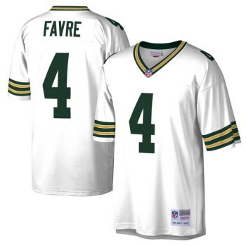 Brett Favre Green Bay Packers Mitchell & Ness 1996 Replica Retired Player Jersey - White