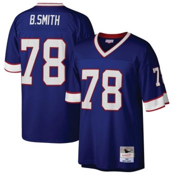 Bruce Smith Buffalo Bills Mitchell & Ness 1990 Retired Player Replica Jersey - Royal