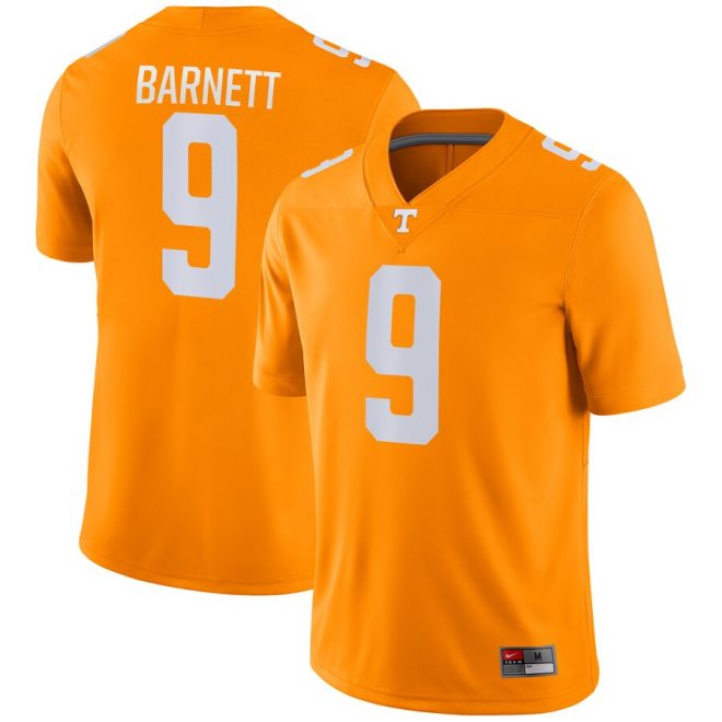 Derek Barnett Tennessee Volunteers Nike Game Jersey – Orange