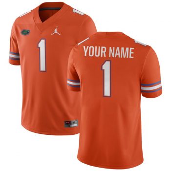 Florida Gators Jordan Brand Custom Game Jersey – Orange