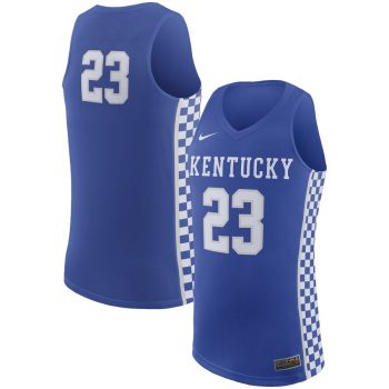 Kentucky Wildcats Nike College Replica Basketball Jersey – Royal