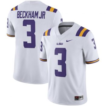 Odell Beckham Jr LSU Tigers Nike Alumni Player Jersey – White