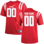 Ole Miss Rebels Nike Youth Custom Replica Jersey - Red