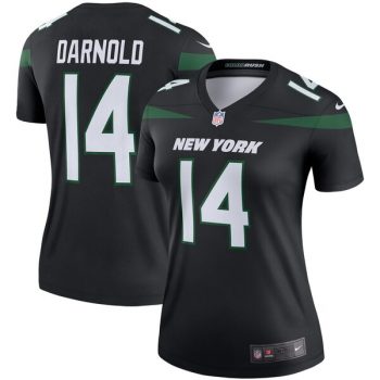 Sam Darnold New York Jets Nike Women's Color Rush Legend Jersey – Stealth Black