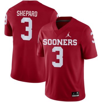 Sterling Shepard Oklahoma Sooners Jordan Brand Game Jersey – Crimson