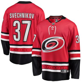 Andrei Svechnikov Carolina Hurricanes Fanatics Branded Home Breakaway Player Jersey – Red