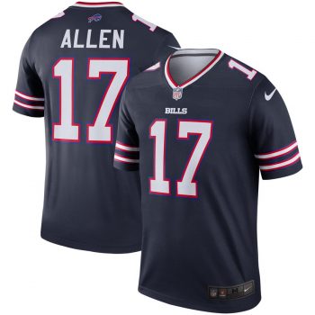 Josh Allen Buffalo Bills Nike Inverted Legend Jersey - Navy