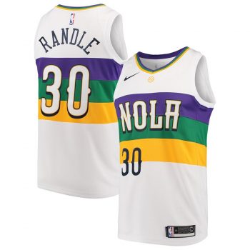 Julius Randle New Orleans Pelicans Nike City Edition Swingman Jersey – White