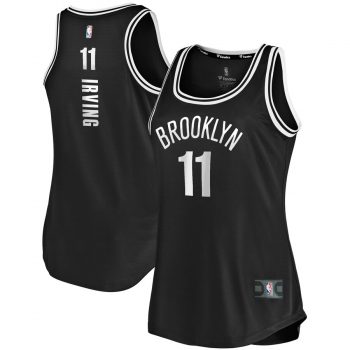 Kyrie Irving Brooklyn Nets Fanatics Branded Women's Fast Break Tank Jersey Black – Icon Edition