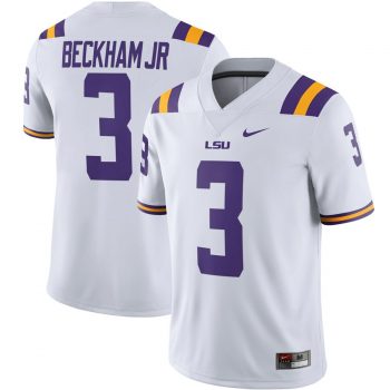 Odell Beckham Jr LSU Tigers Nike Alumni Player Game Jersey - White