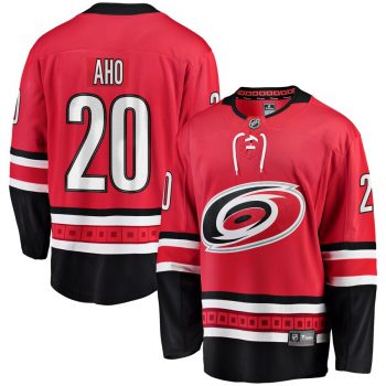 Sebastian Aho Carolina Hurricanes Fanatics Branded Youth Breakaway Player Jersey – Red