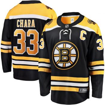 Zdeno Chara Boston Bruins Fanatics Branded Youth Breakaway Home Jersey – Black