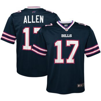 Josh Allen Buffalo Bills Nike Youth Inverted Game Jersey - Navy