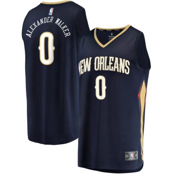 Nickeil Alexander-Walker New Orleans Pelicans Fanatics Branded Fast Break Replica Jersey Navy – Icon Edition